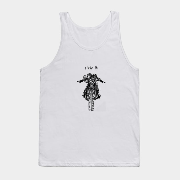 Cafe Racer | Ride It Tank Top by oobmmob